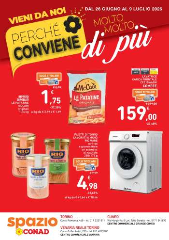 Volantino Spazio Conad - 26/6/2026 - 9/7/2026.