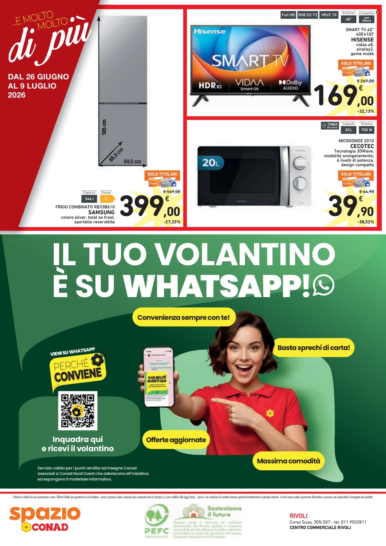 Volantino Spazio Conad - 26/6/2026 - 9/7/2026. Pagina 4