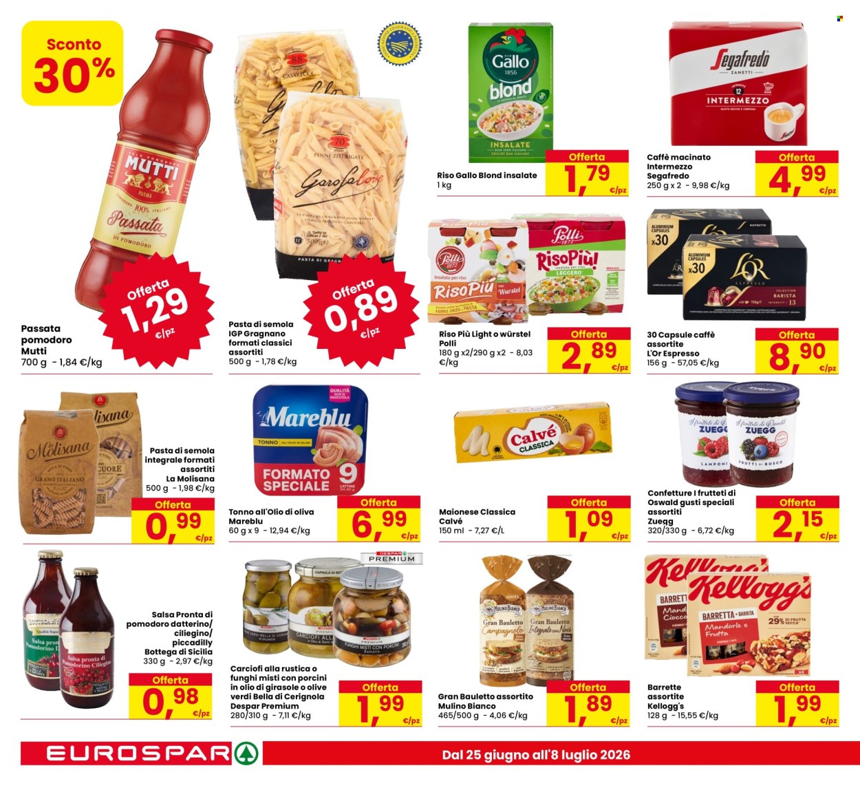 Volantino Eurospar - 25/6/2026 - 8/7/2026. Pagina 12