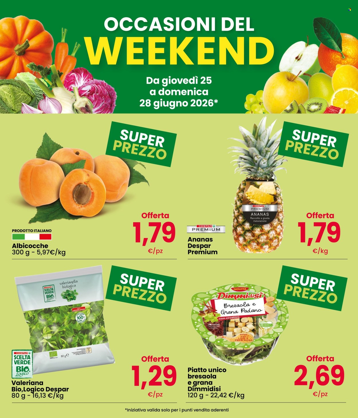Volantino Eurospar - 25/6/2026 - 28/6/2026. Pagina 2
