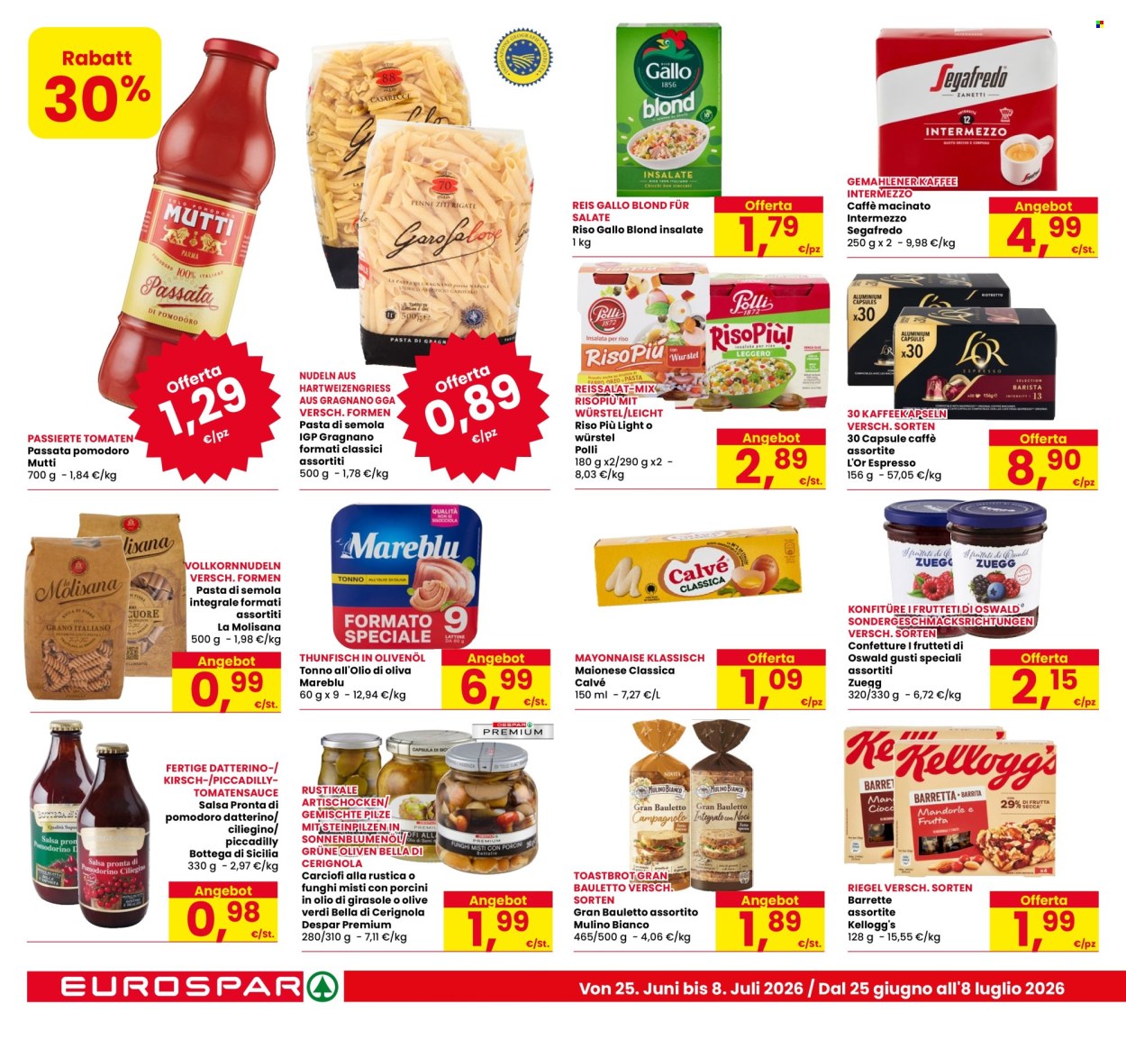 Volantino Eurospar - 25/6/2026 - 8/7/2026. Pagina 12