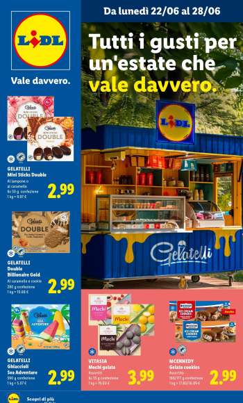 Volantino Lidl - 22/6/2026 - 28/6/2026.