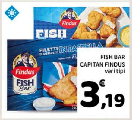 FISH BAR CAPITAN FINDUS