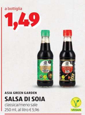 ASIA GREEN GARDEN SALSA DI SOIA