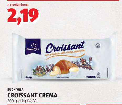 BUON'ORA CROISSANT CREMA