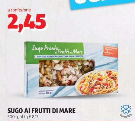 SUGO AI FRUTTI DI MARE
