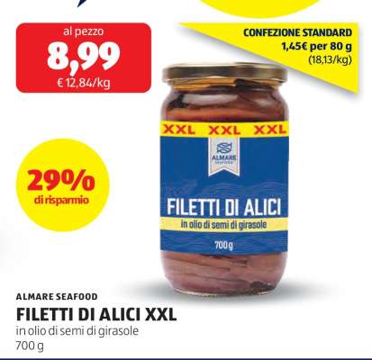 FILETTI DI ALICI XXL