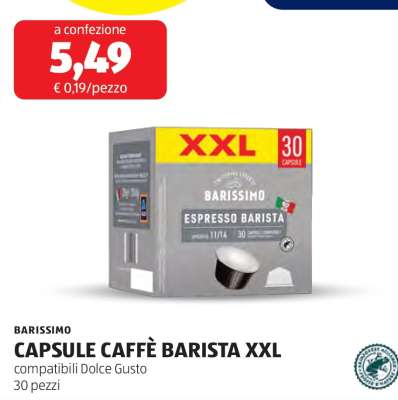 BARISSIMO CAPSULE CAFFÈ BARISTA XXL