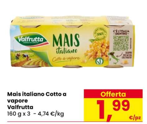 Mais italiano Cotto a vapore