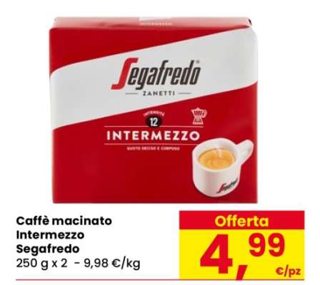 Caffè Macinato Intermezzo Segafredo