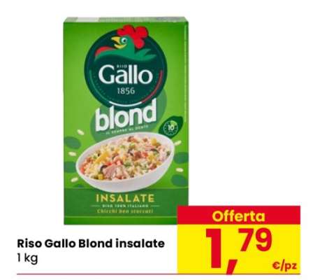 RISO GALLO BLOND INSALATE