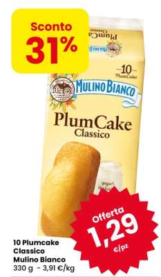 10 Plumcake classico Mulino Bianco