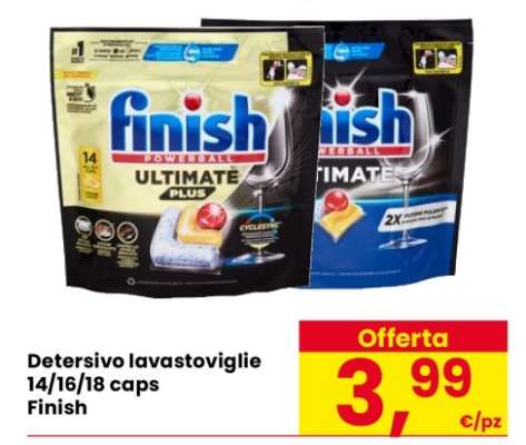 Detersivo lavastoviglie 14/16/18 caps