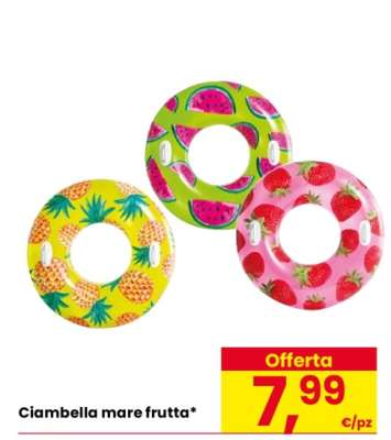 Ciambella mare frutta