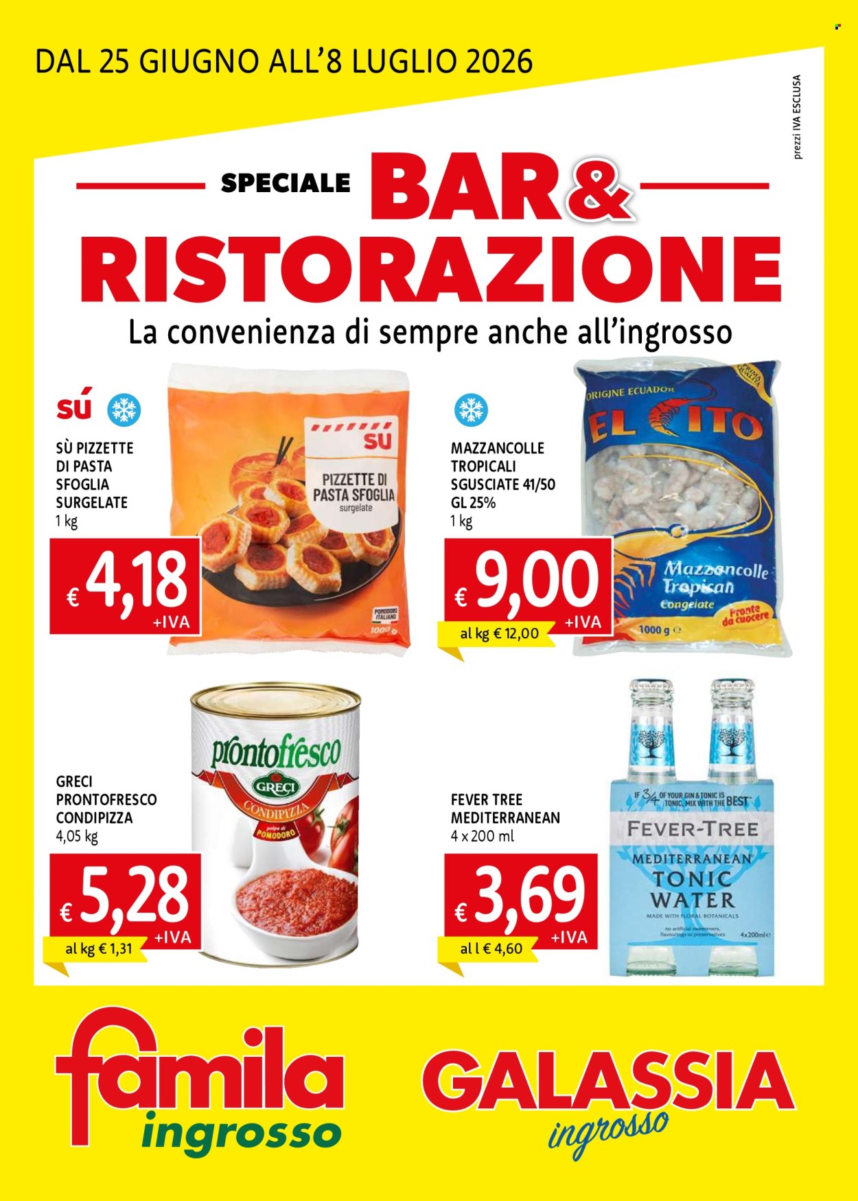Volantino Famila - 25/6/2026 - 28/6/2026. Pagina 1