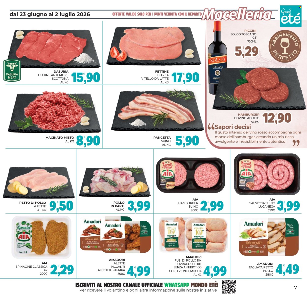 Volantino Eté - 23/6/2026 - 2/7/2026. Pagina 7