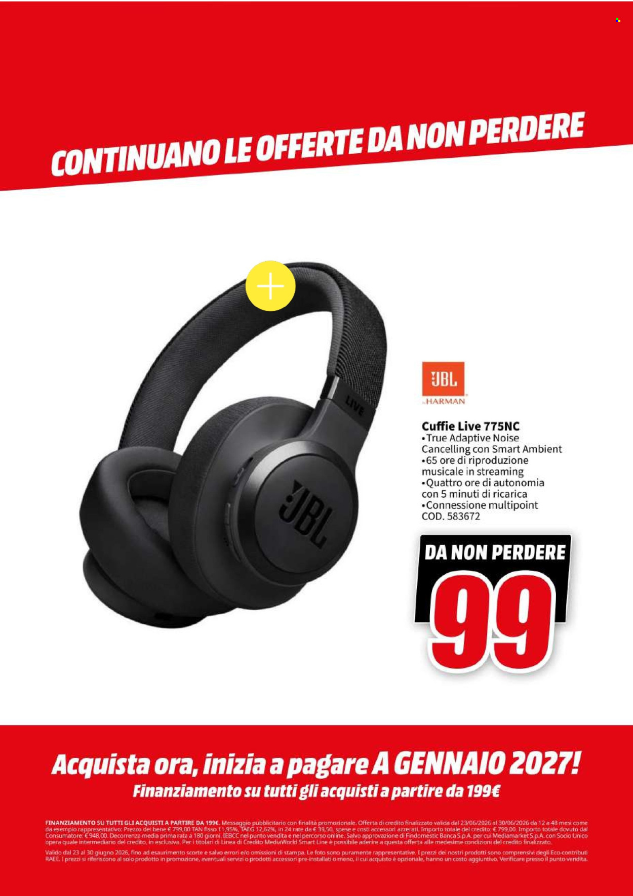 Volantino MediaWorld - 23/6/2026 - 30/6/2026. Pagina 10