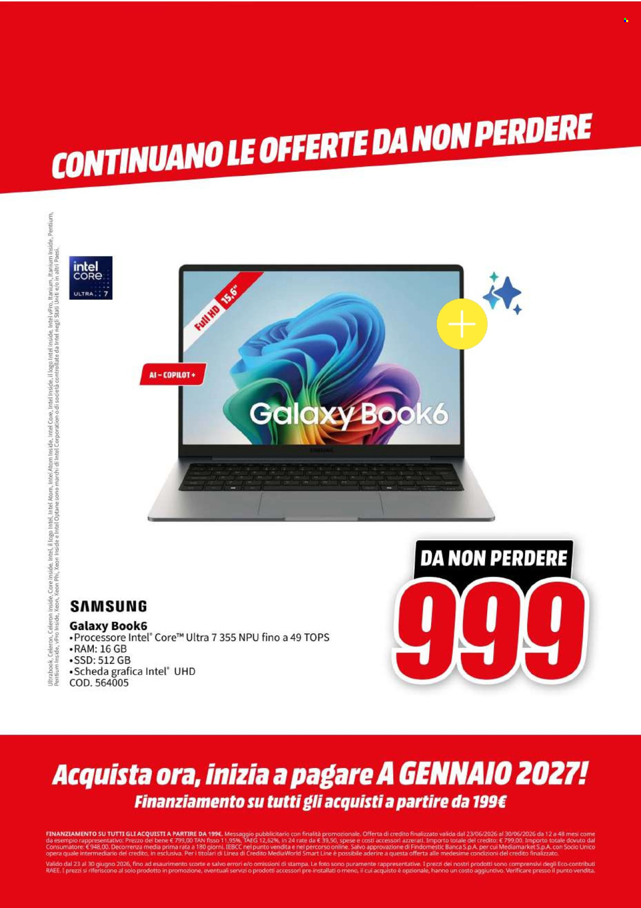 Volantino MediaWorld - 23/6/2026 - 30/6/2026. Pagina 19
