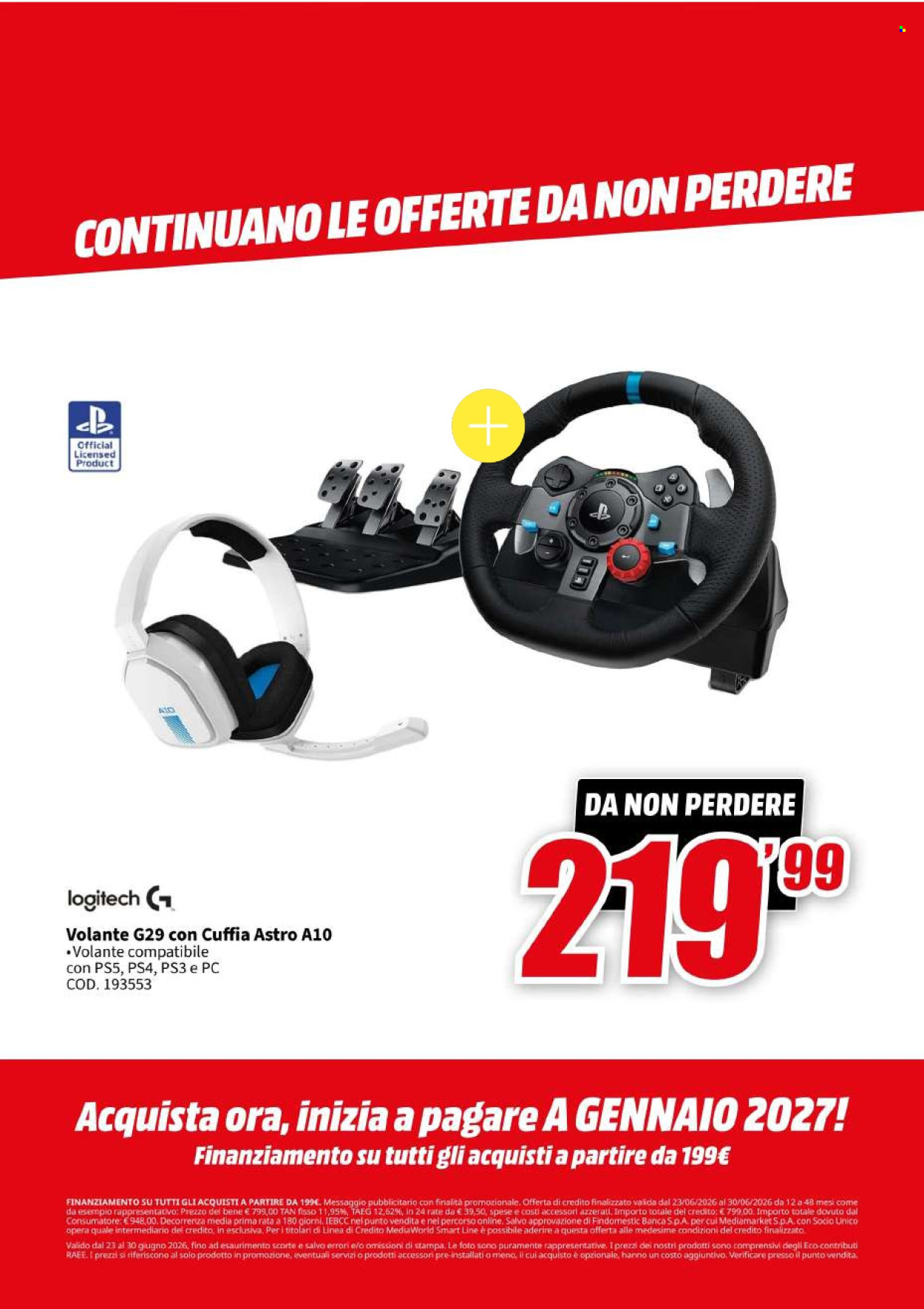 Volantino MediaWorld - 23/6/2026 - 30/6/2026. Pagina 33
