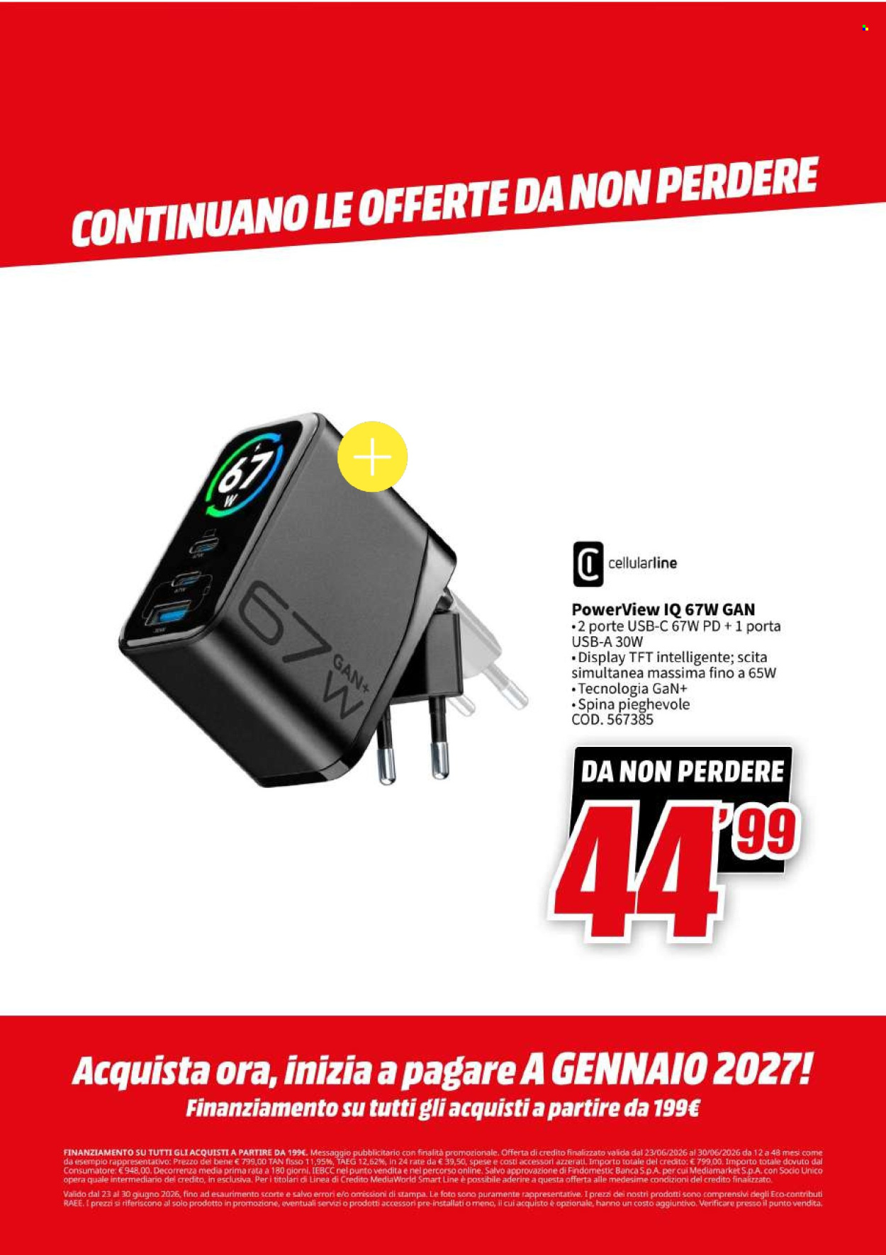 Volantino MediaWorld - 23/6/2026 - 30/6/2026. Pagina 34