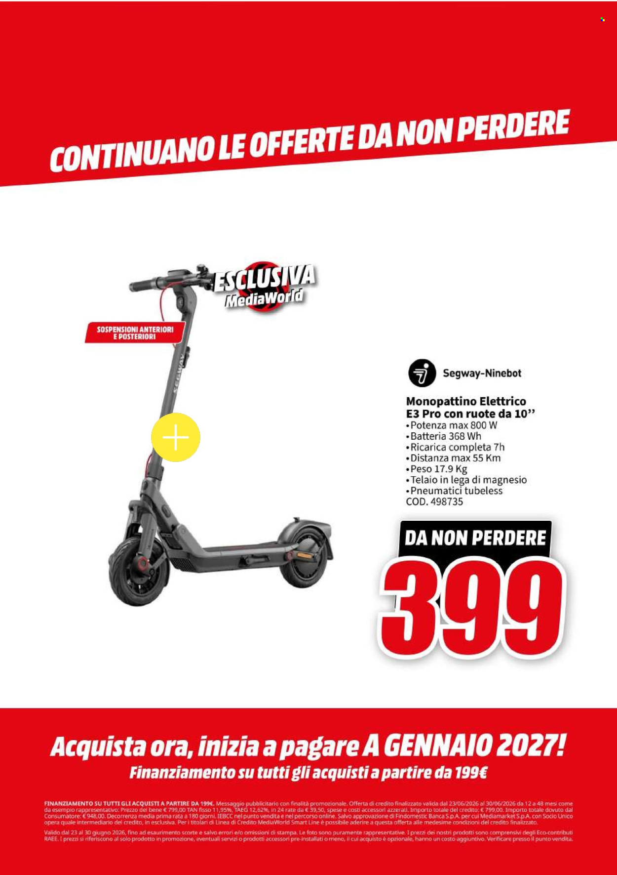 Volantino MediaWorld - 23/6/2026 - 30/6/2026. Pagina 55
