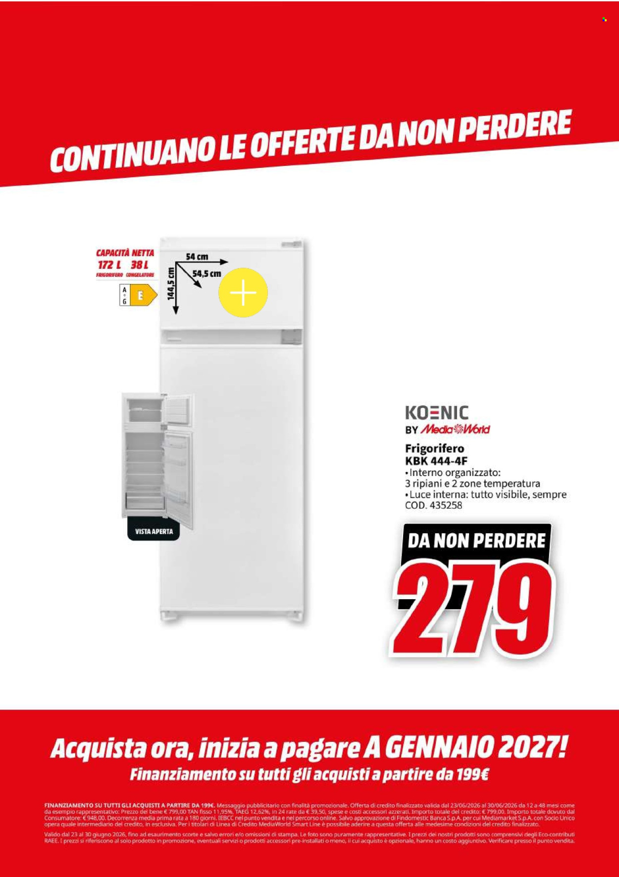Volantino MediaWorld - 23/6/2026 - 30/6/2026. Pagina 60