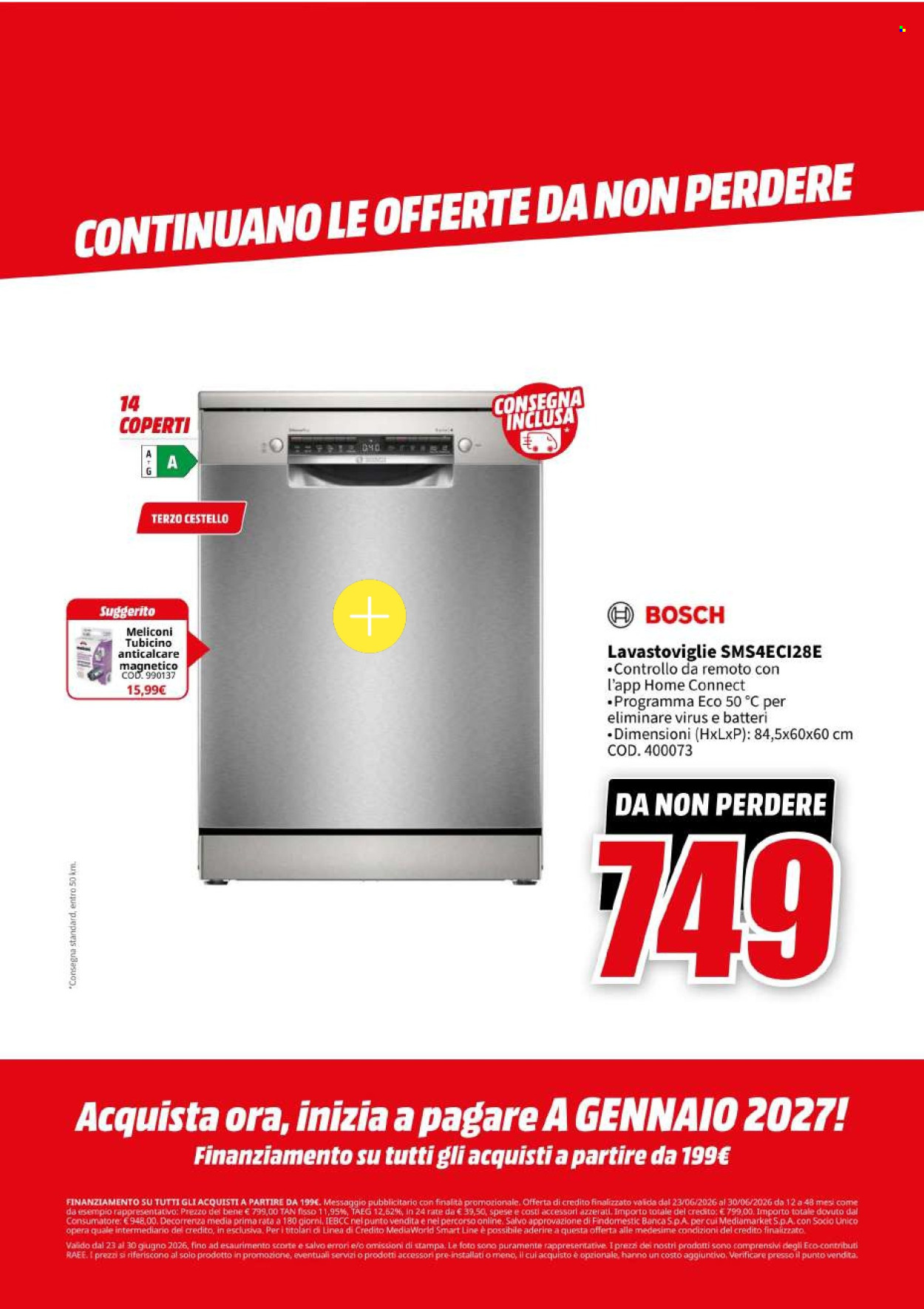 Volantino MediaWorld - 23/6/2026 - 30/6/2026. Pagina 67