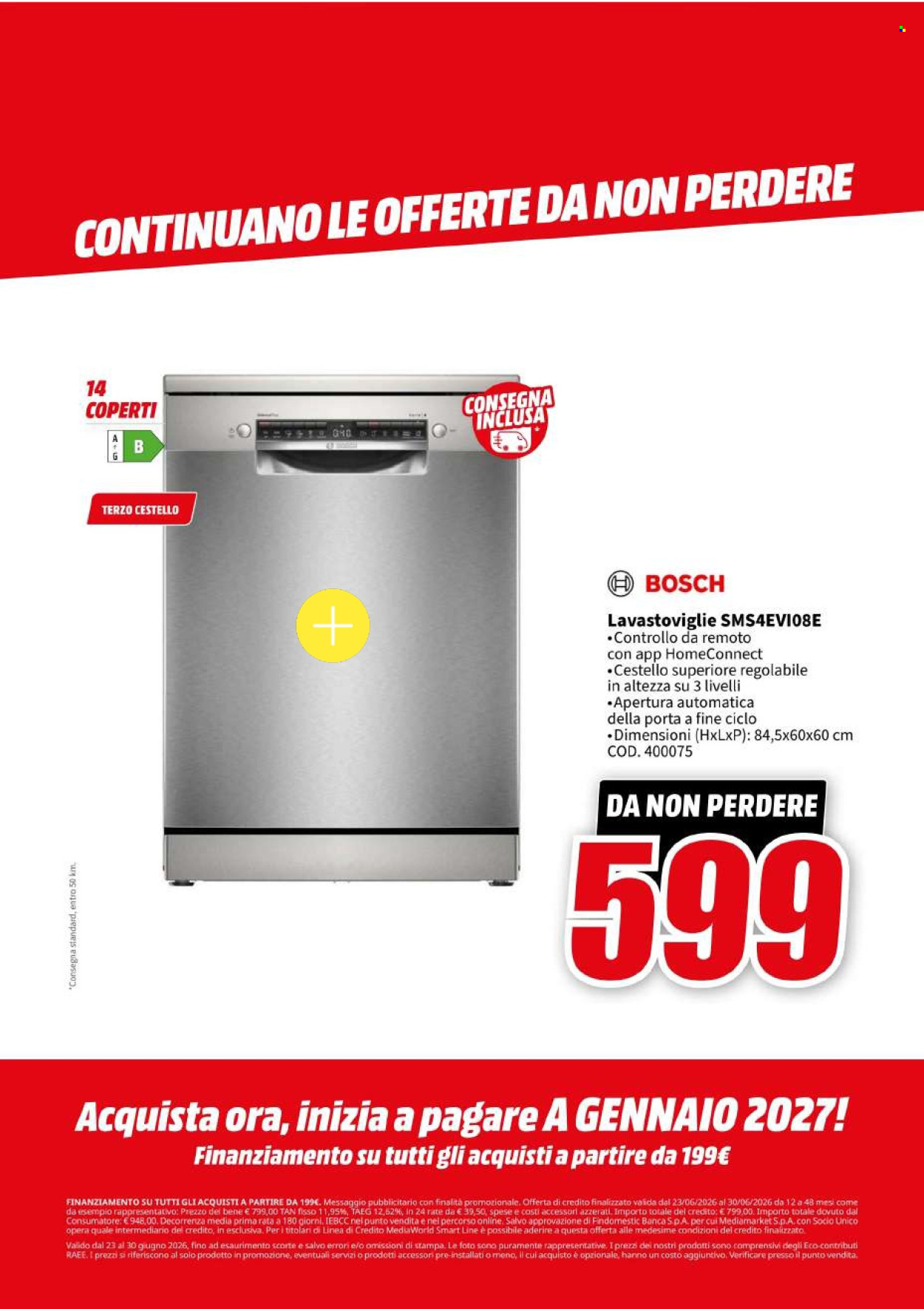 Volantino MediaWorld - 23/6/2026 - 30/6/2026. Pagina 68