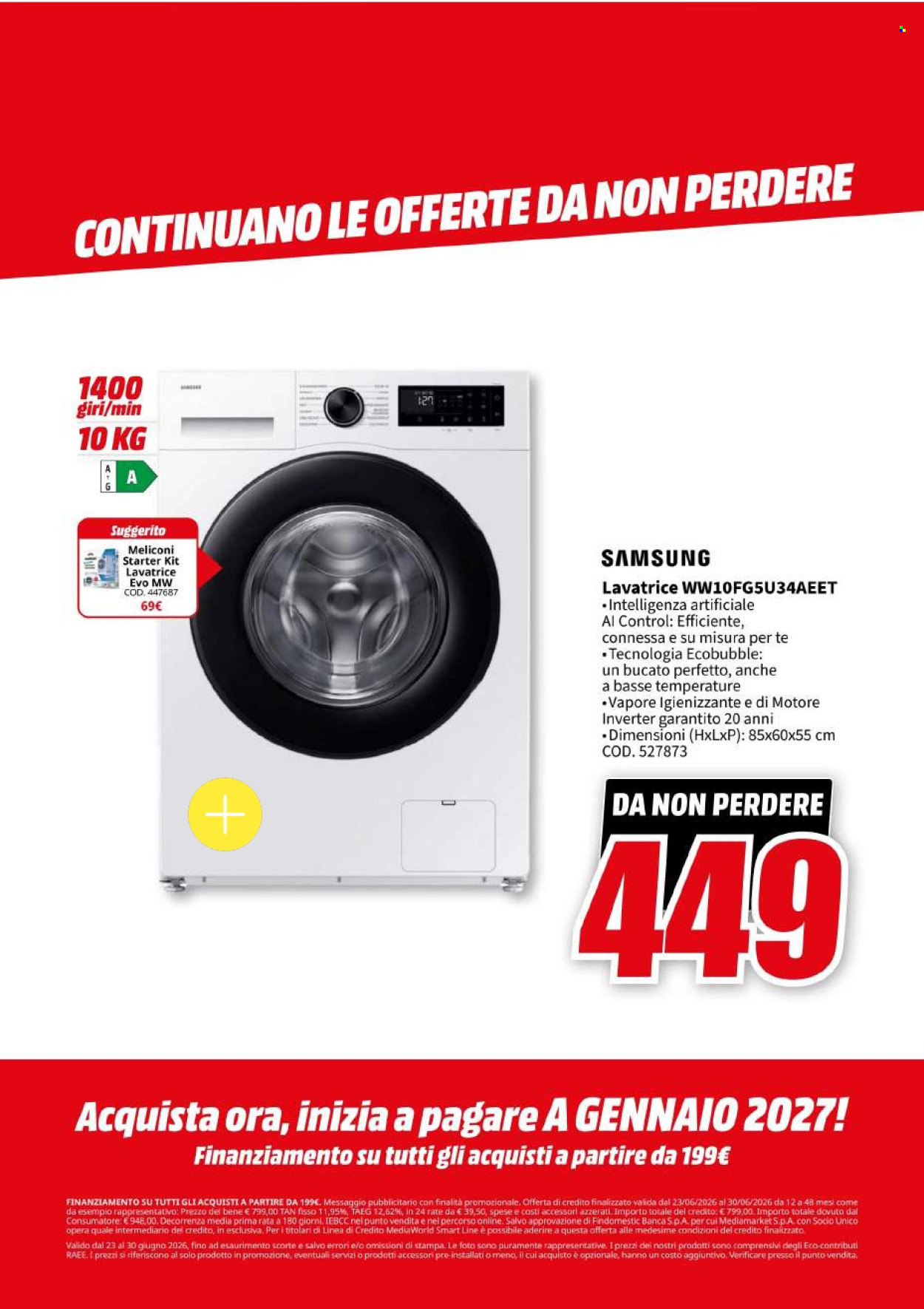 Volantino MediaWorld - 23/6/2026 - 30/6/2026. Pagina 71