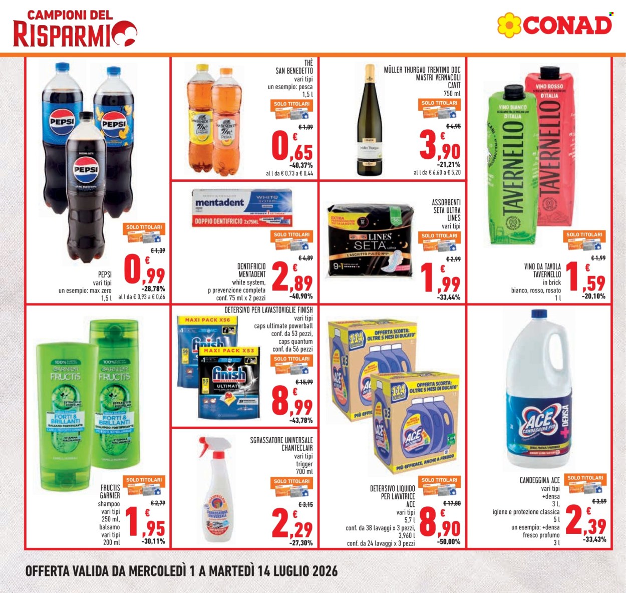 Leták Conad - 1.7.2026 - 14.7.2026. Strana 4