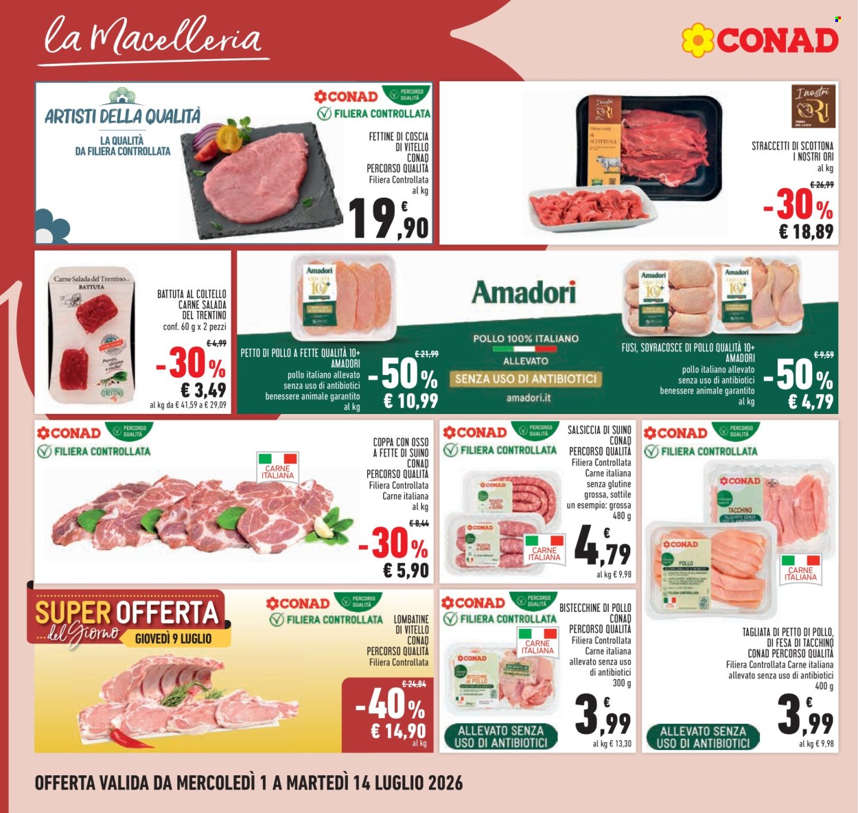 Volantino Conad - 1/7/2026 - 14/7/2026. Pagina 6