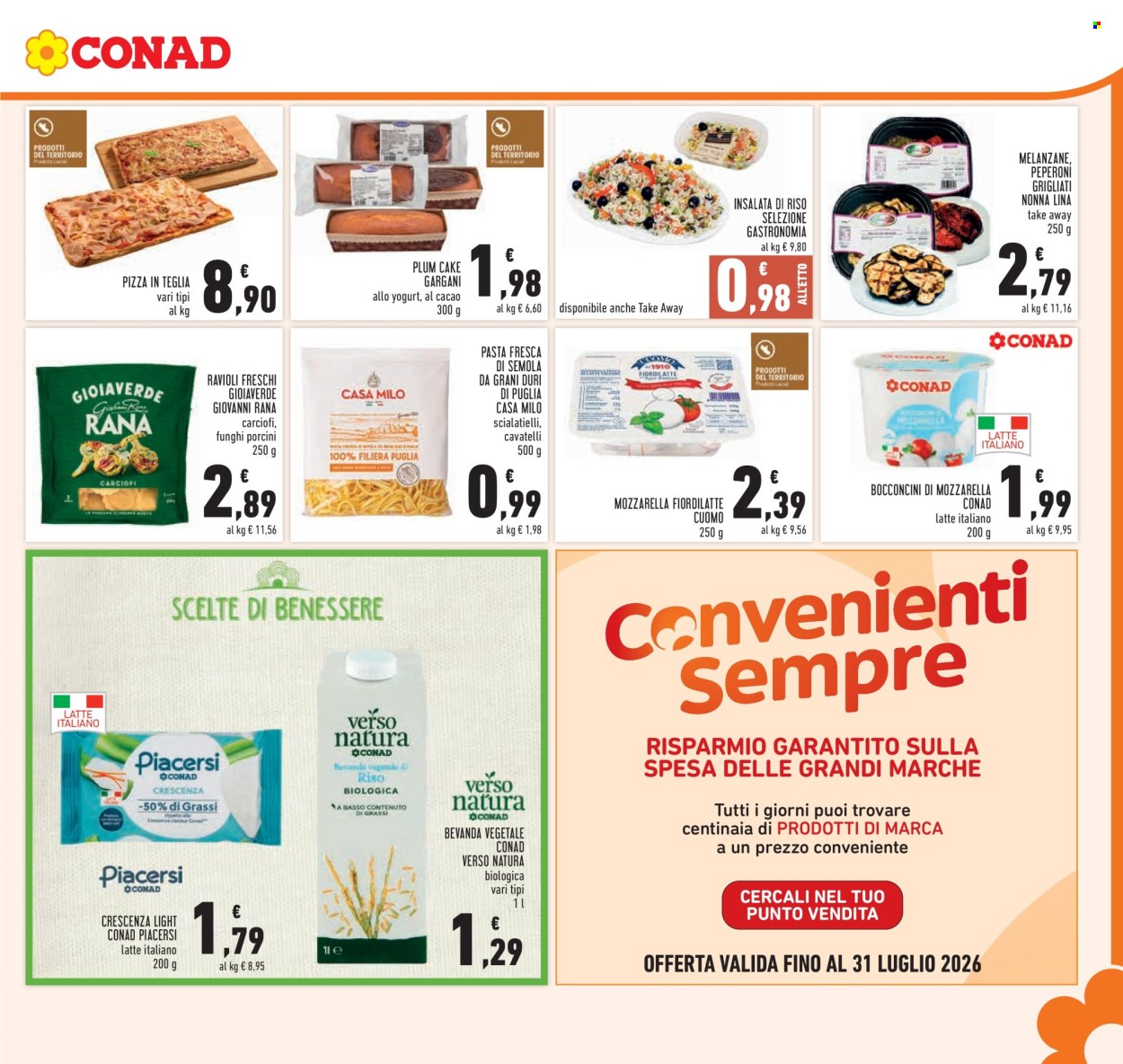 Leták Conad - 1.7.2026 - 14.7.2026. Strana 9