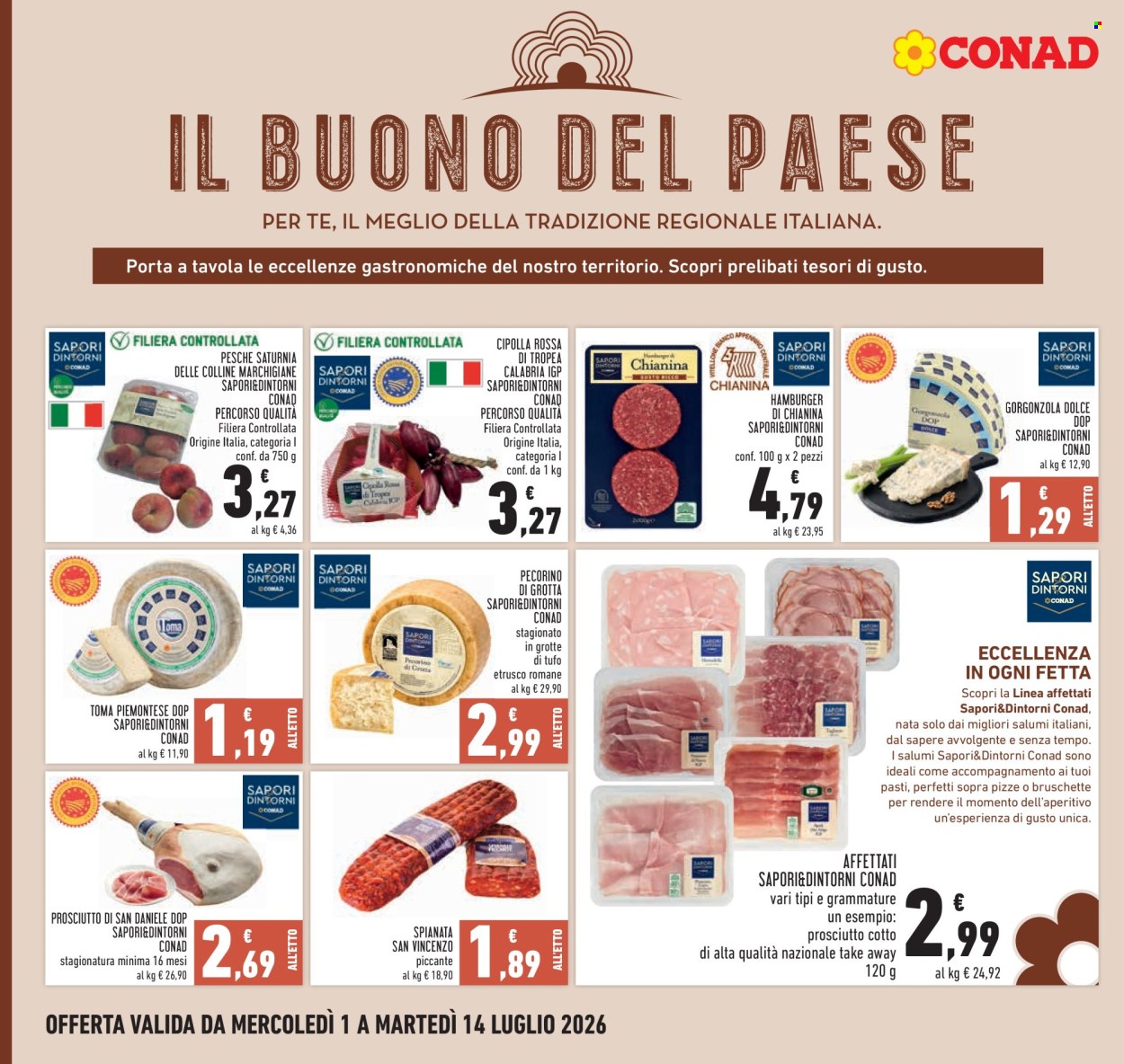 Leták Conad - 1.7.2026 - 14.7.2026. Strana 16
