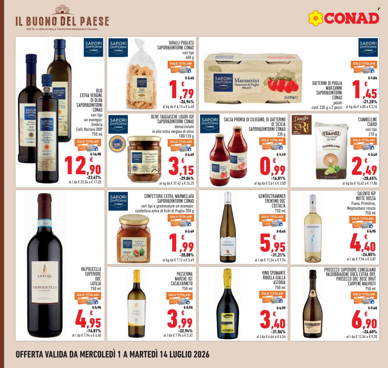 Leták Conad - 1.7.2026 - 14.7.2026. Strana 18