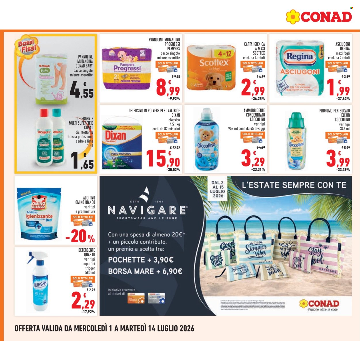 Volantino Conad - 1/7/2026 - 14/7/2026. Pagina 20