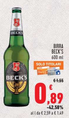 Birra Beck's