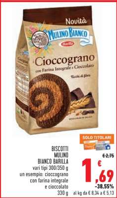 Biscotti Mulino Bianco Barilla