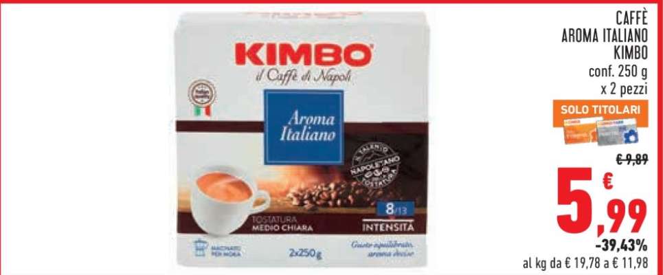 Caffè Aroma Italiano KIMBO