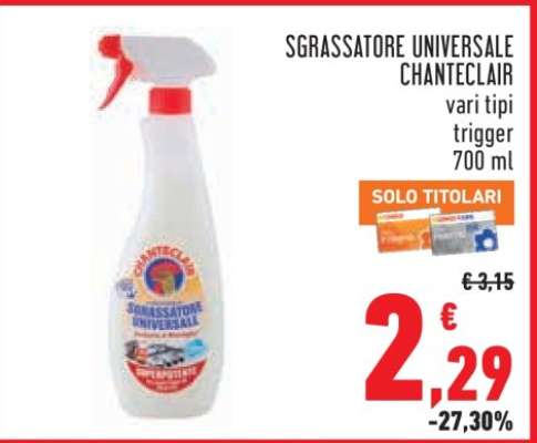 Sgrassatore Universale Chanteclair