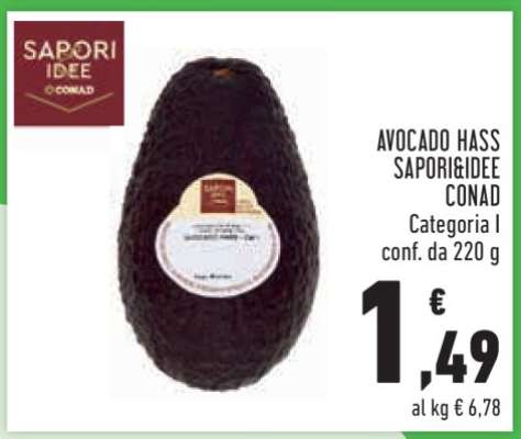 Avocado Hass SAPORI&IDEE CONAD