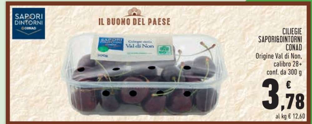 CILIEGIE SAPORIDINTORNI CONAD