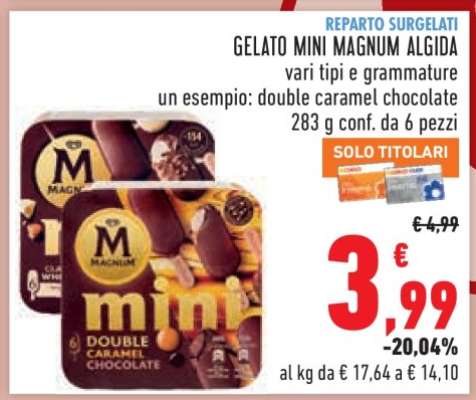GELATO MINI MAGNUM ALGIDA