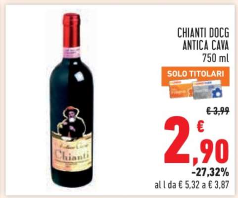 CHIANTI DOCG ANTICA CAVA