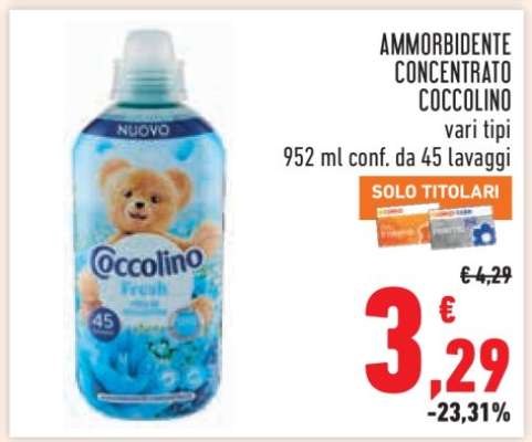 Ammorbidente Concentrato Coccolino
