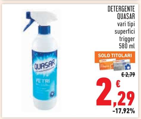 DETERGENTE QUASAR