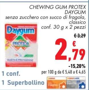 CHEWING GUM PROTEX DAYGUM