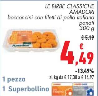 LE BIRBE CLASSICHE AMADORI