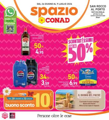 Volantino Spazio Conad - 26/6/2026 - 9/7/2026.