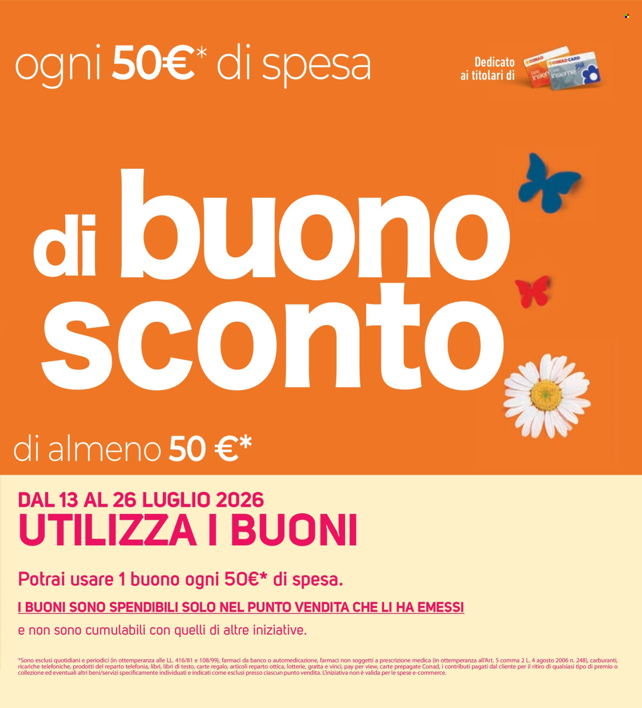 Volantino Spazio Conad - 26/6/2026 - 9/7/2026. Pagina 3