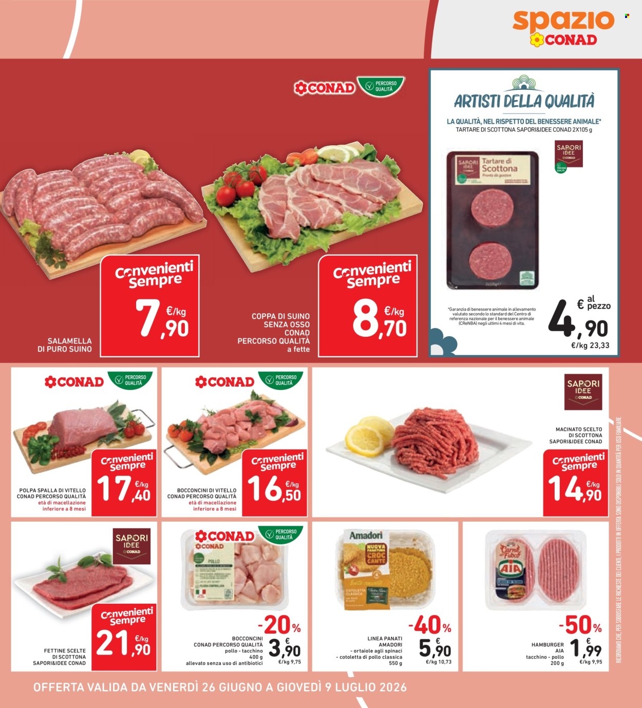 Volantino Spazio Conad - 26/6/2026 - 9/7/2026. Pagina 25